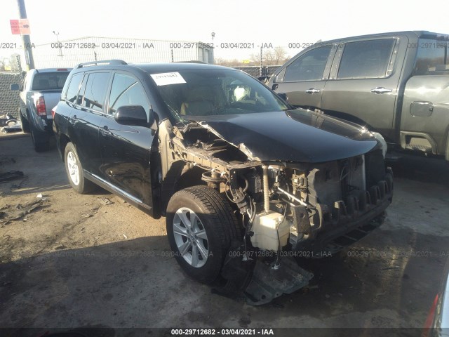 TOYOTA HIGHLANDER 2011 5tdbk3eh2bs052068