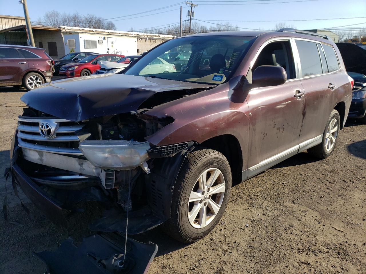 TOYOTA HIGHLANDER 2011 5tdbk3eh2bs063961