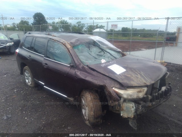 TOYOTA HIGHLANDER 2011 5tdbk3eh2bs067847