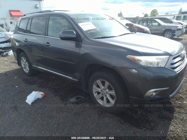 TOYOTA HIGHLANDER 2011 5tdbk3eh2bs071056