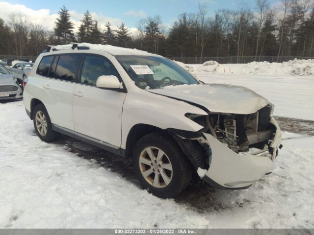 TOYOTA HIGHLANDER 2011 5tdbk3eh2bs079691