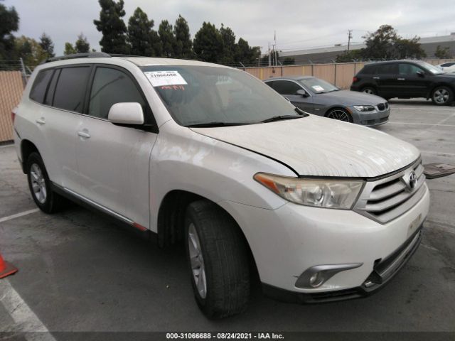 TOYOTA HIGHLANDER 2011 5tdbk3eh2bs087693