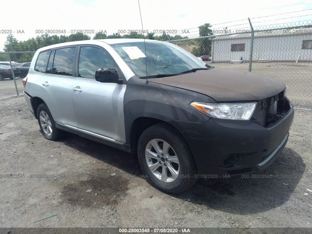 TOYOTA HIGHLANDER 2011 5tdbk3eh2bs090870