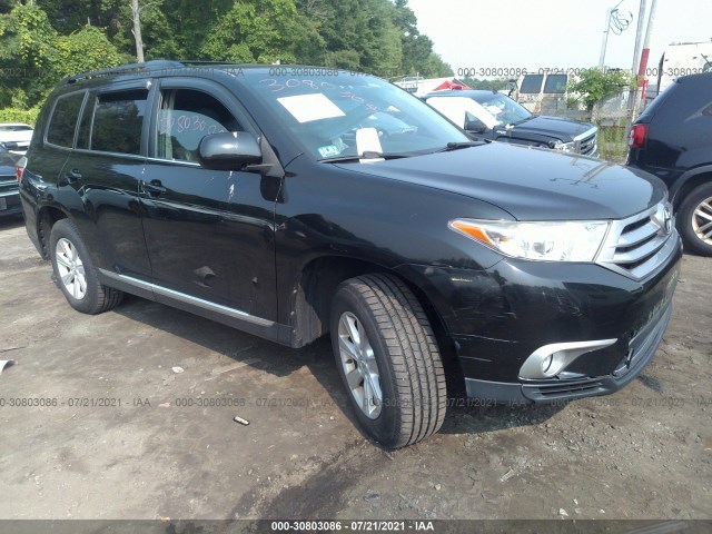 TOYOTA HIGHLANDER 2011 5tdbk3eh2bs090951