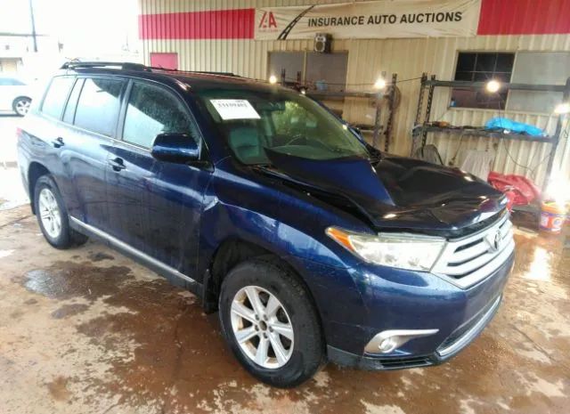 TOYOTA HIGHLANDER 2012 5tdbk3eh2cs099229