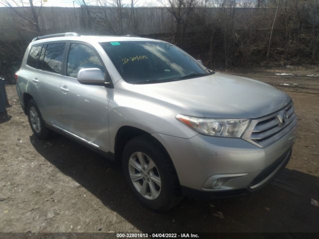 TOYOTA HIGHLANDER 2012 5tdbk3eh2cs103456