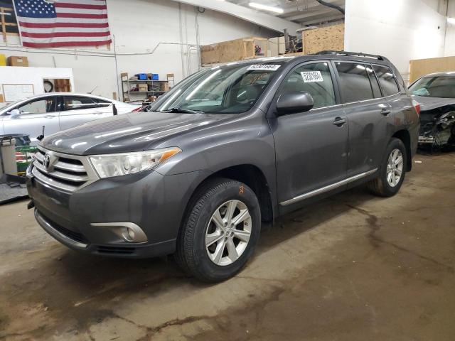 TOYOTA HIGHLANDER 2012 5tdbk3eh2cs104638