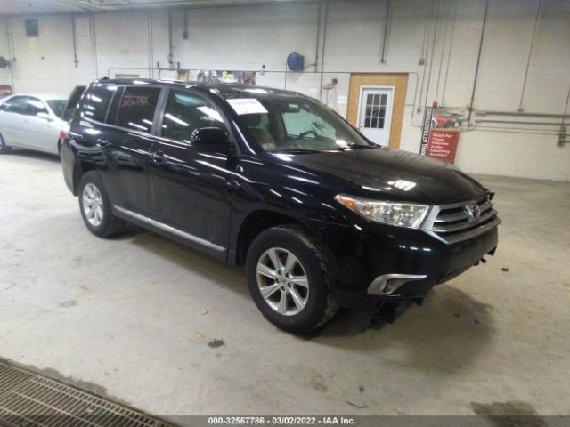 TOYOTA HIGHLANDER 2012 5tdbk3eh2cs108768