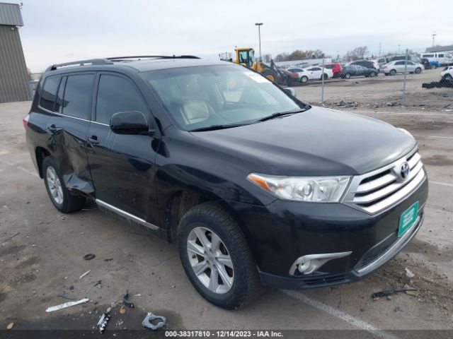 TOYOTA HIGHLANDER 2012 5tdbk3eh2cs120967