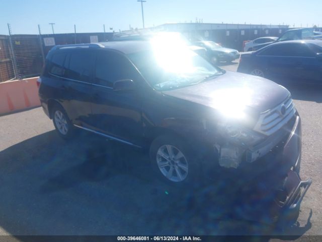 TOYOTA HIGHLANDER 2012 5tdbk3eh2cs121309