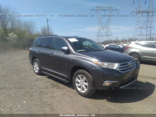 TOYOTA HIGHLANDER 2012 5tdbk3eh2cs125442