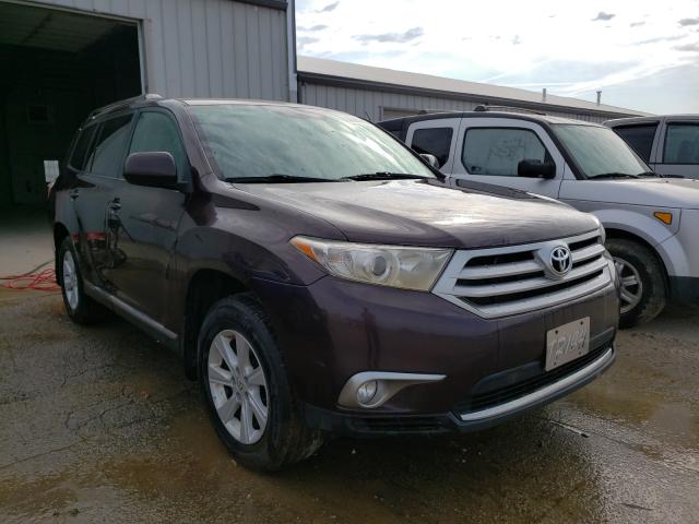 TOYOTA HIGHLANDER 2012 5tdbk3eh2cs133394