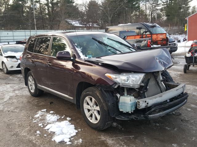 TOYOTA HIGHLANDER 2012 5tdbk3eh2cs140149