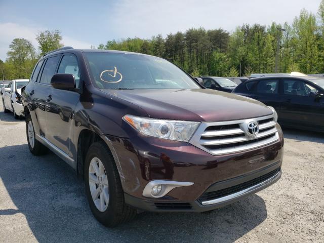 TOYOTA HIGHLANDER 2012 5tdbk3eh2cs143830