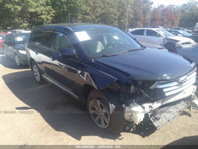 TOYOTA HIGHLANDER 2012 5tdbk3eh2cs152348