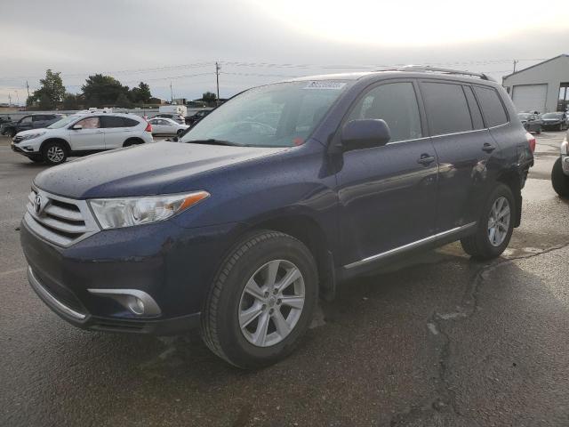 TOYOTA HIGHLANDER 2012 5tdbk3eh2cs155282