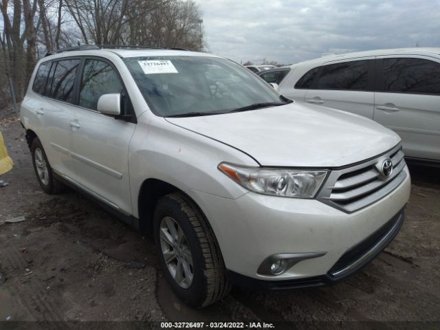 TOYOTA HIGHLANDER 2012 5tdbk3eh2cs155914