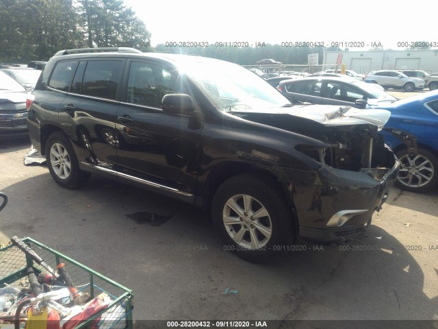 TOYOTA HIGHLANDER 2012 5tdbk3eh2cs160224