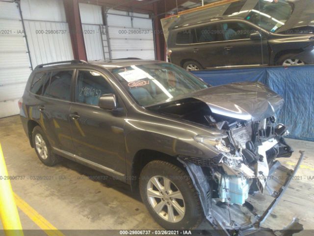 TOYOTA HIGHLANDER 2012 5tdbk3eh2cs161714