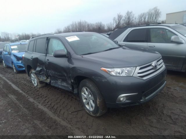 TOYOTA HIGHLANDER 2012 5tdbk3eh2cs162250