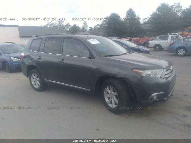 TOYOTA HIGHLANDER 2012 5tdbk3eh2cs163916