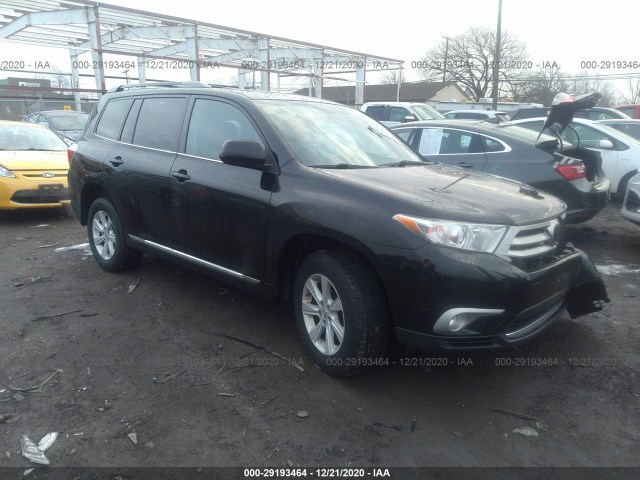 TOYOTA HIGHLANDER 2012 5tdbk3eh2cs165939