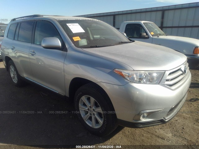 TOYOTA HIGHLANDER 2013 5tdbk3eh2ds180135