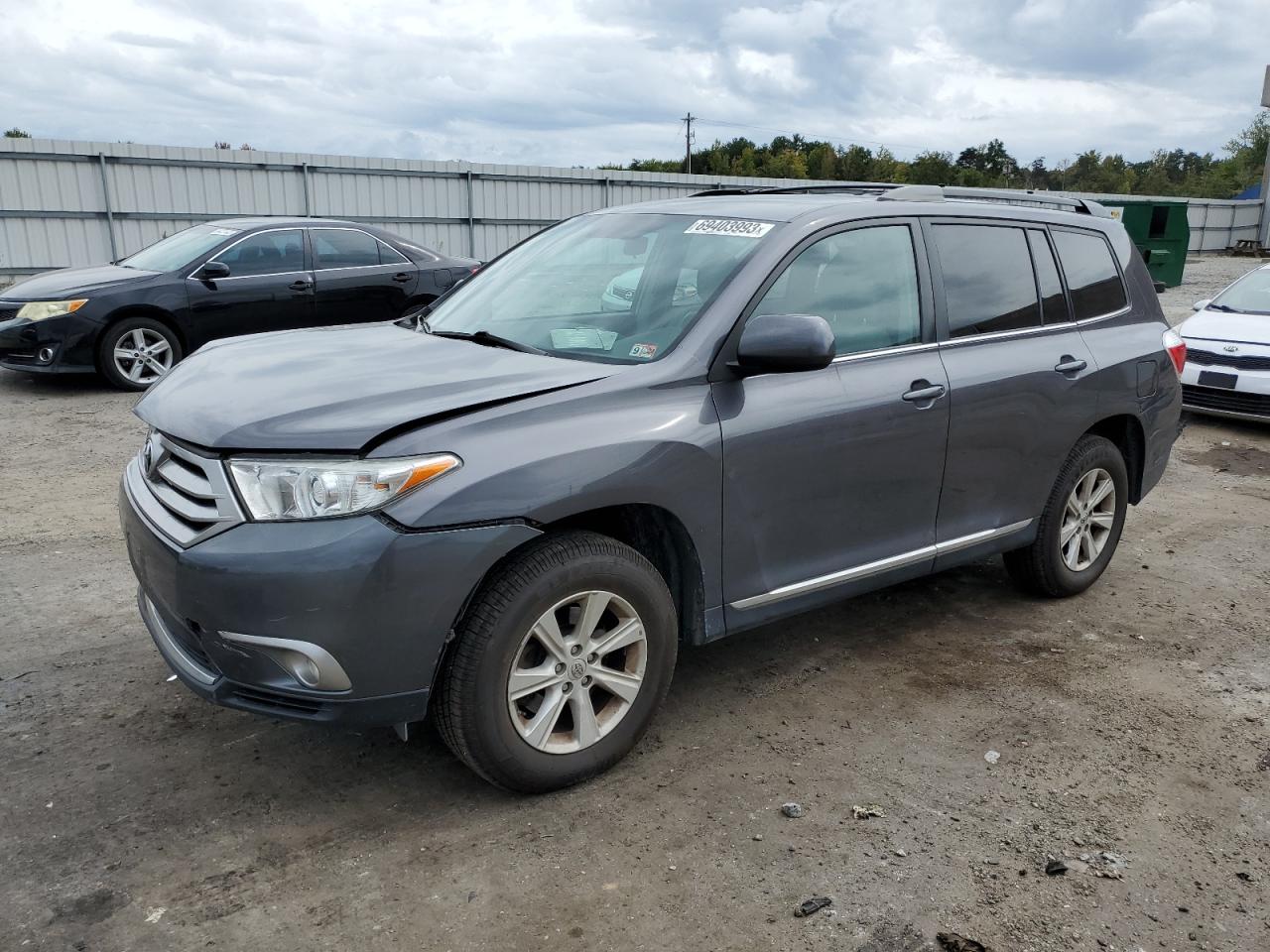 TOYOTA HIGHLANDER 2013 5tdbk3eh2ds180426