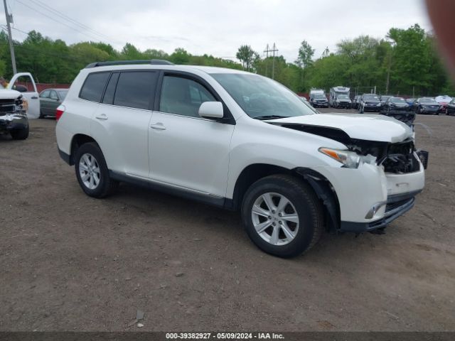 TOYOTA HIGHLANDER 2013 5tdbk3eh2ds180667