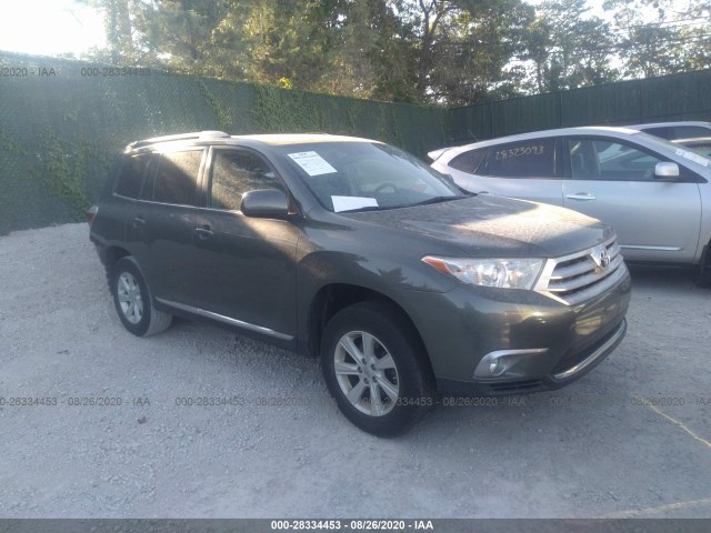 TOYOTA HIGHLANDER 2013 5tdbk3eh2ds181222