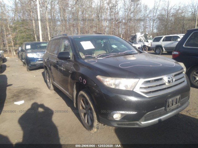 TOYOTA HIGHLANDER 2013 5tdbk3eh2ds181320