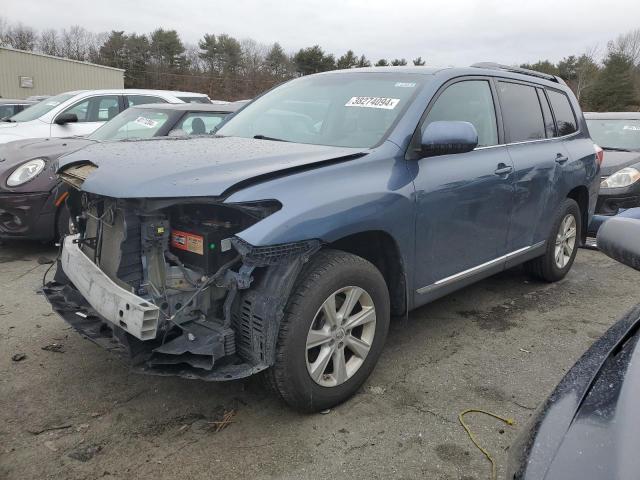 TOYOTA HIGHLANDER 2013 5tdbk3eh2ds185917