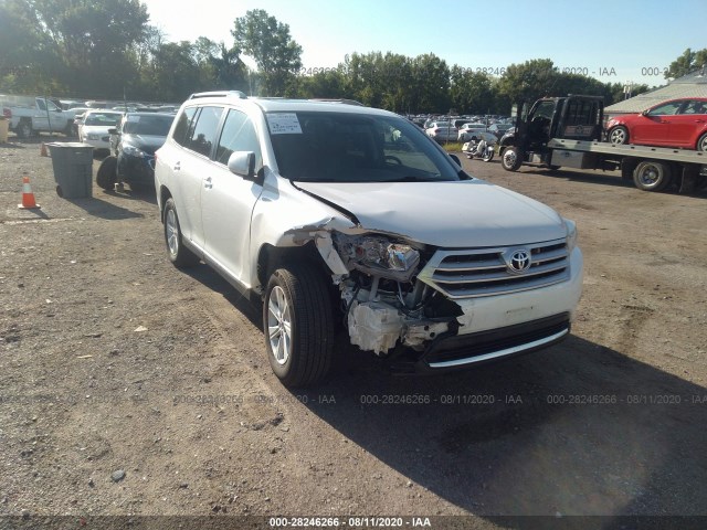 TOYOTA HIGHLANDER 2013 5tdbk3eh2ds190440