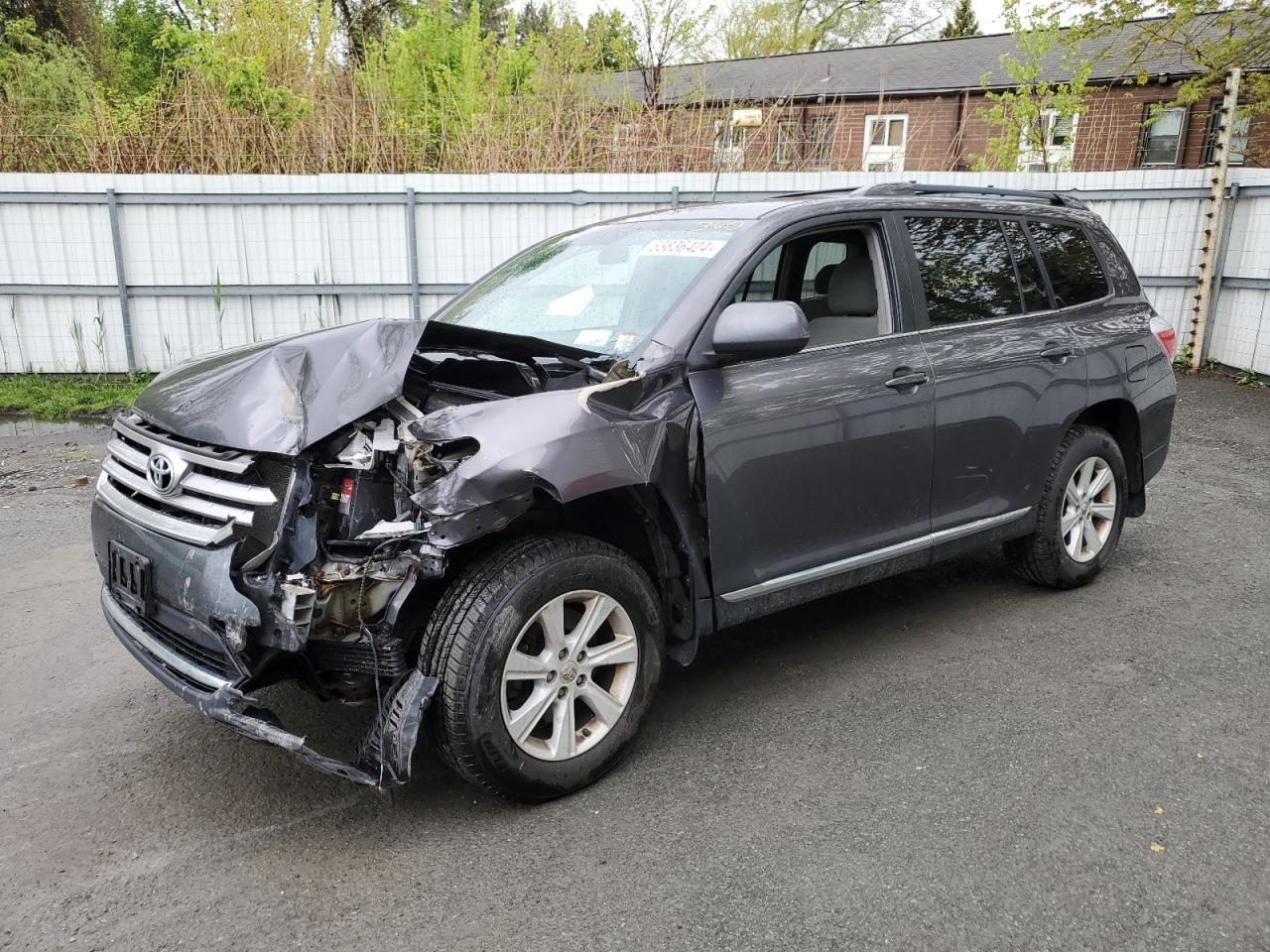 TOYOTA HIGHLANDER 2013 5tdbk3eh2ds195430