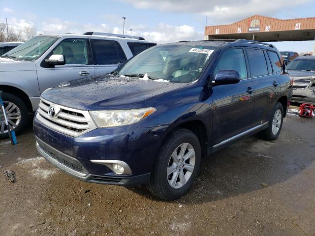 TOYOTA HIGHLANDER 2013 5tdbk3eh2ds226630