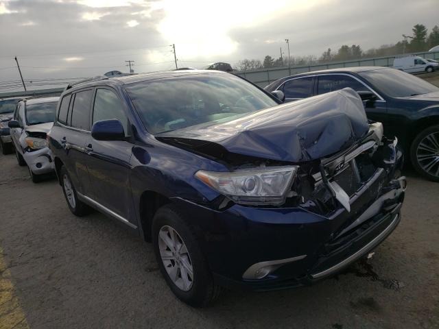 TOYOTA HIGHLANDER 2013 5tdbk3eh2ds229821