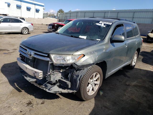 TOYOTA HIGHLANDER 2013 5tdbk3eh2ds250216