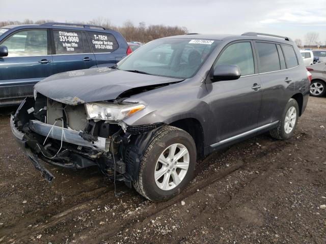 TOYOTA HIGHLANDER 2013 5tdbk3eh2ds250880