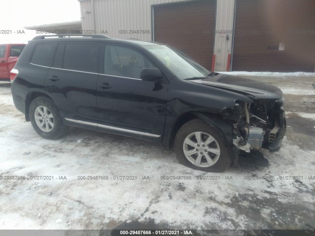 TOYOTA HIGHLANDER 2013 5tdbk3eh2ds251124