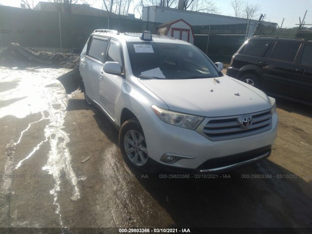 TOYOTA HIGHLANDER 2013 5tdbk3eh2ds257005