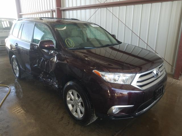 TOYOTA HIGHLANDER 2013 5tdbk3eh2ds259126