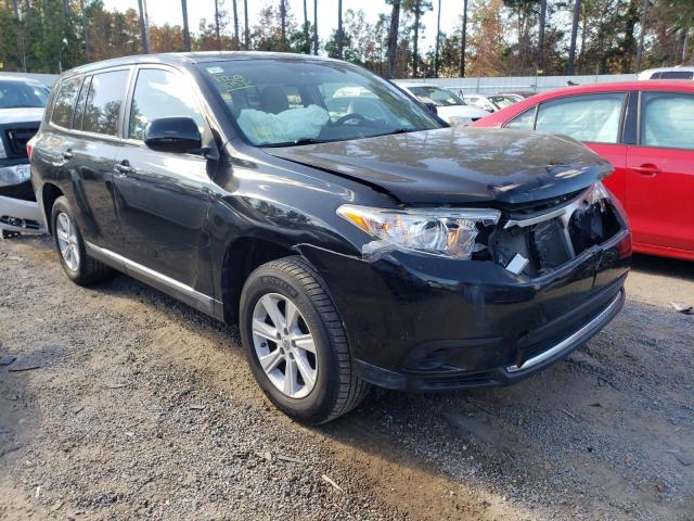 TOYOTA HIGHLANDER 2013 5tdbk3eh2ds262317