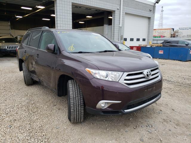 TOYOTA HIGHLANDER 2013 5tdbk3eh2ds268294