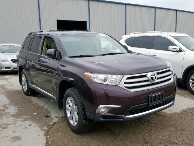 TOYOTA HIGHLANDER 2013 5tdbk3eh2ds270322