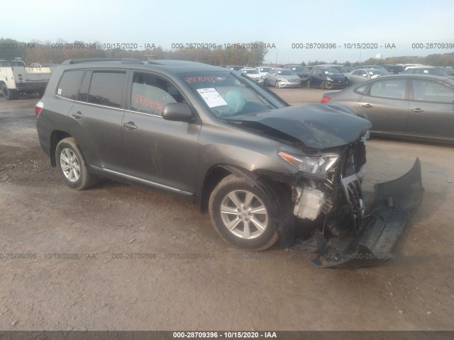 TOYOTA HIGHLANDER 2013 5tdbk3eh2ds272247