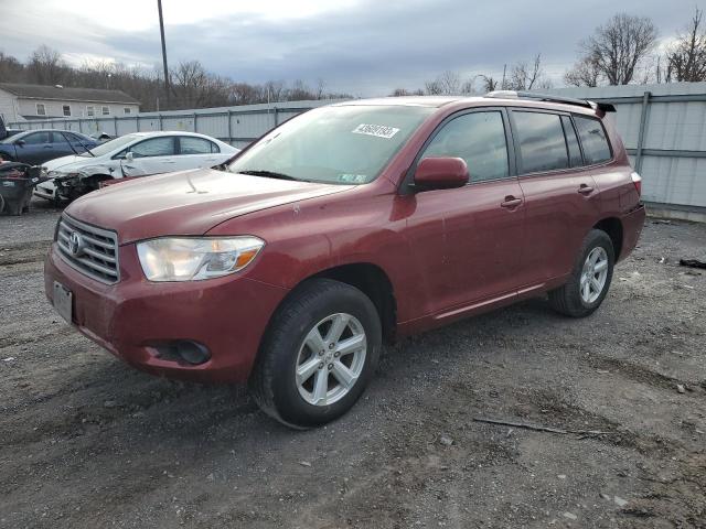 TOYOTA HIGHLANDER 2010 5tdbk3eh3as004559