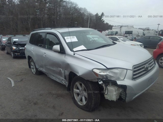 TOYOTA HIGHLANDER 2010 5tdbk3eh3as005677