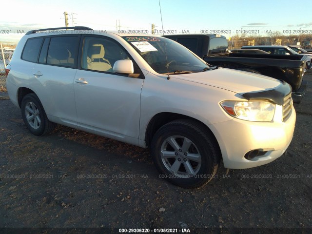 TOYOTA HIGHLANDER 2010 5tdbk3eh3as006585