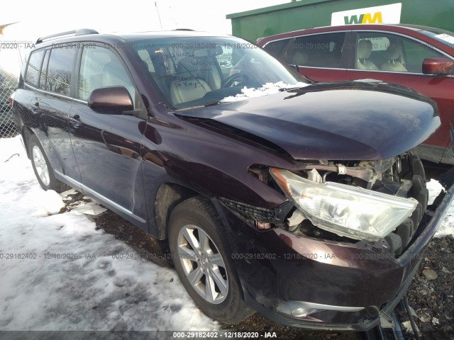 TOYOTA HIGHLANDER 2011 5tdbk3eh3bs046960