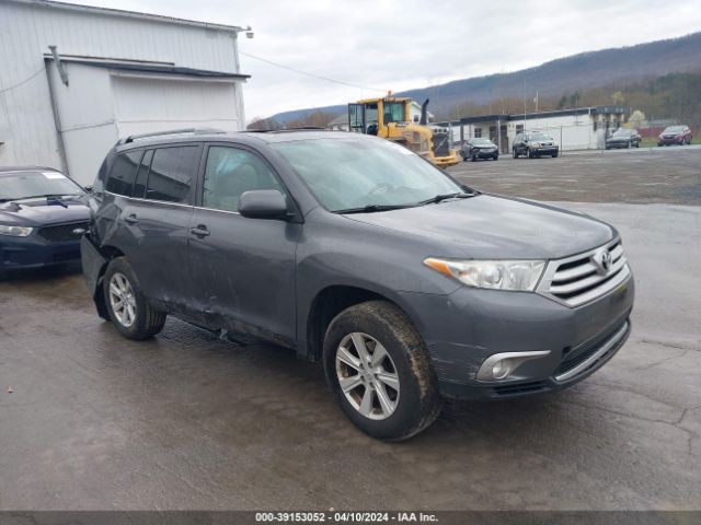 TOYOTA HIGHLANDER 2011 5tdbk3eh3bs052483